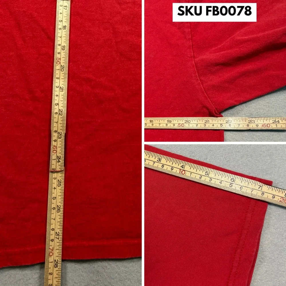 JanSport Wisconsin Madison T Shirt Red Bucky Badger Graphic Tee Men Size M / L